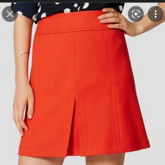 LOFT Dresses & Skirts - *SALE* EUC LOFT Orange Skirt Size 6